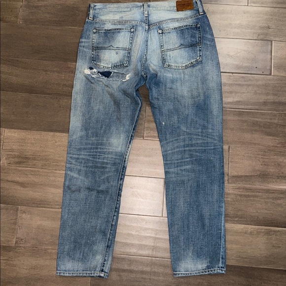 Denim & Supply Ralph Lauren Distressed Denim Boyfriend Jeans SZ 29 - Picture 6 of 11